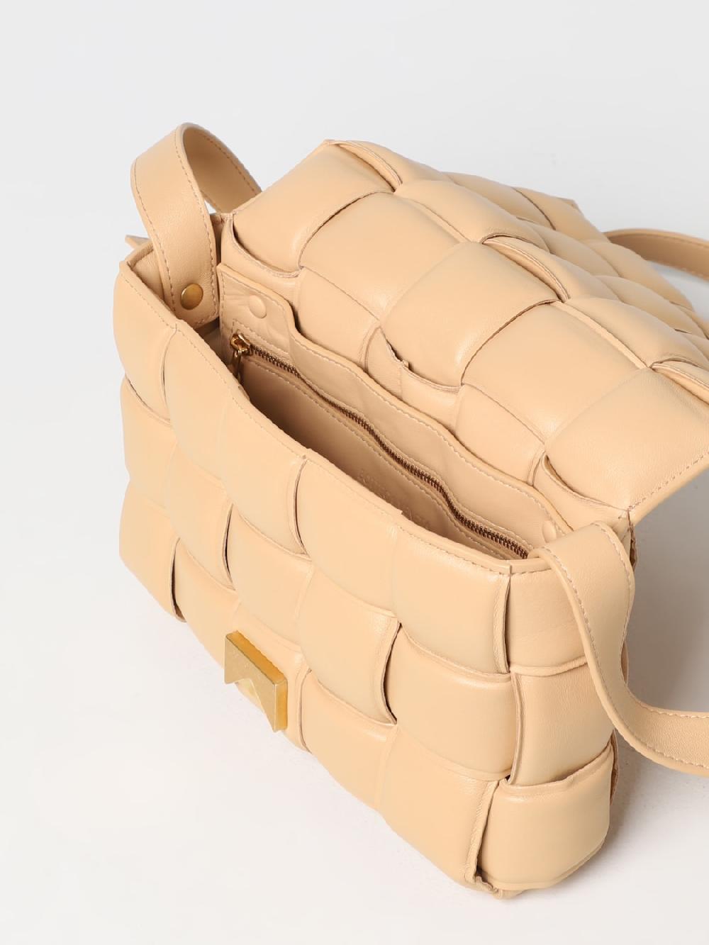 Giglio Borsa Padded Cassette Bottega Veneta In Pelle Intrecciata