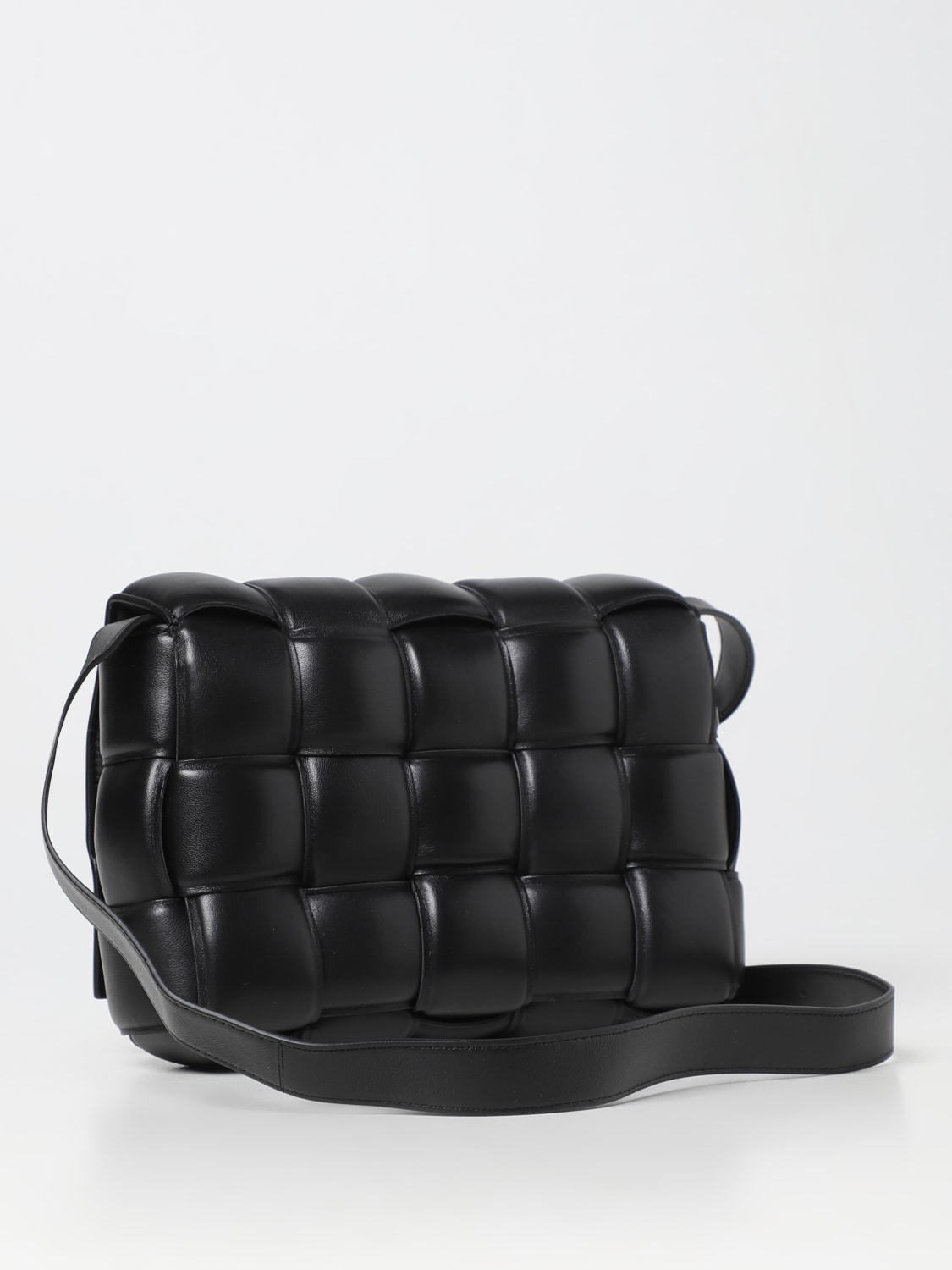 Giglio Borsa Padded Cassette Bottega Veneta In Pelle Intrecciata