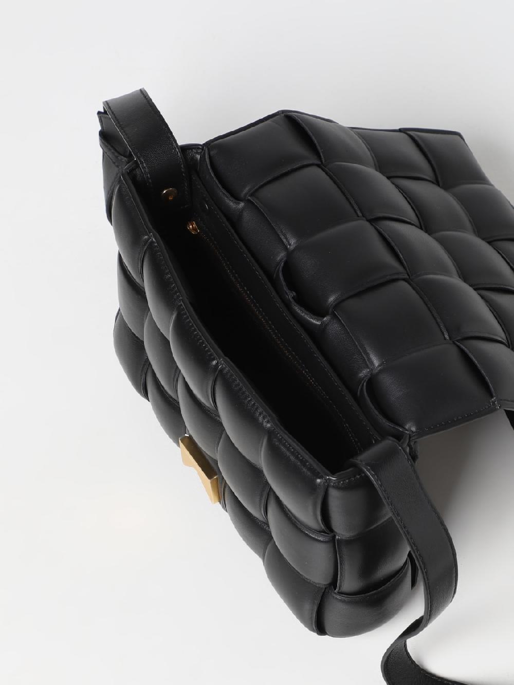 Giglio Borsa Padded Cassette Bottega Veneta In Pelle Intrecciata