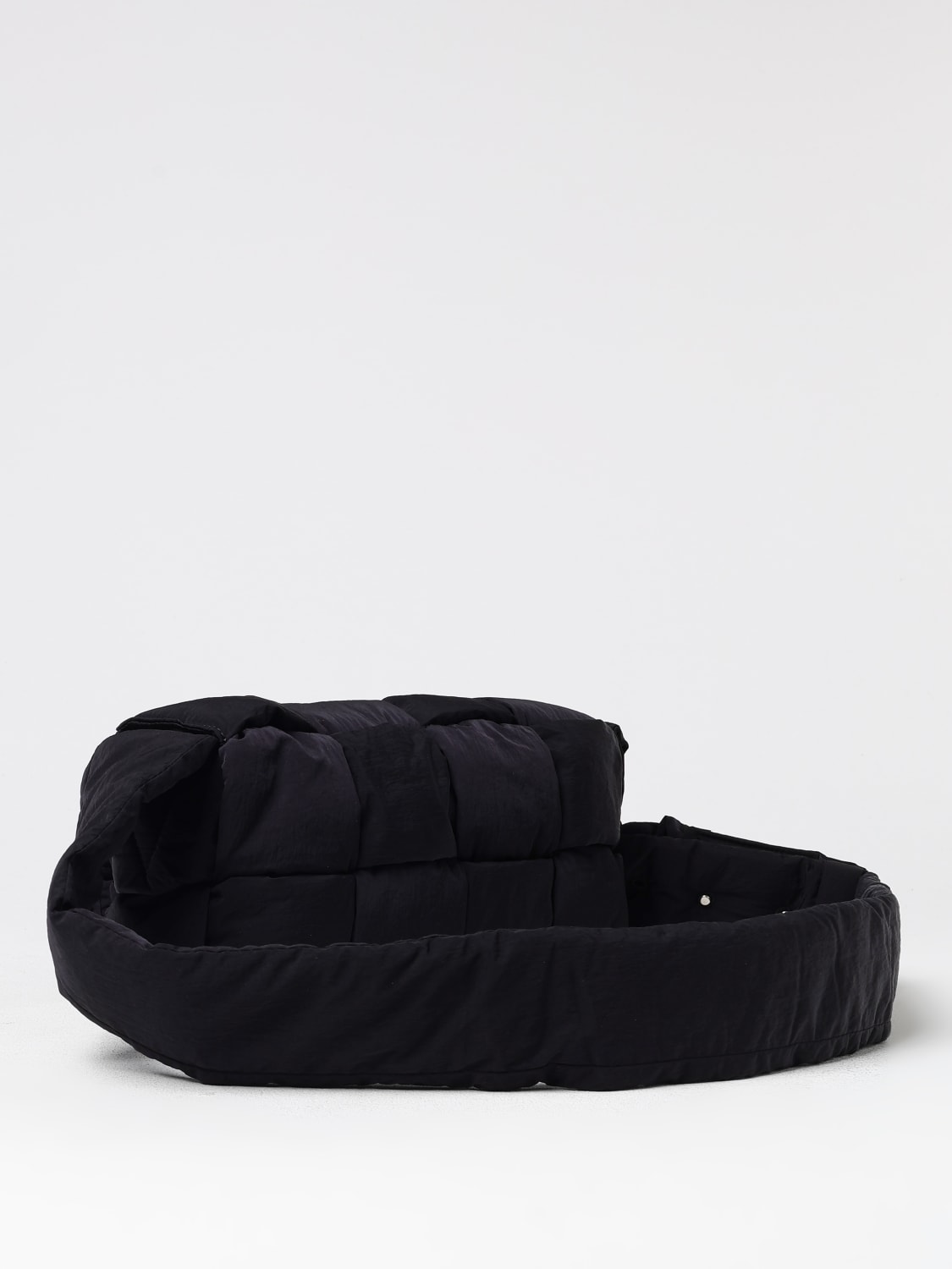 Giglio Borsa Padded Tech Cassette Bottega Veneta In Nylon Intrecciato