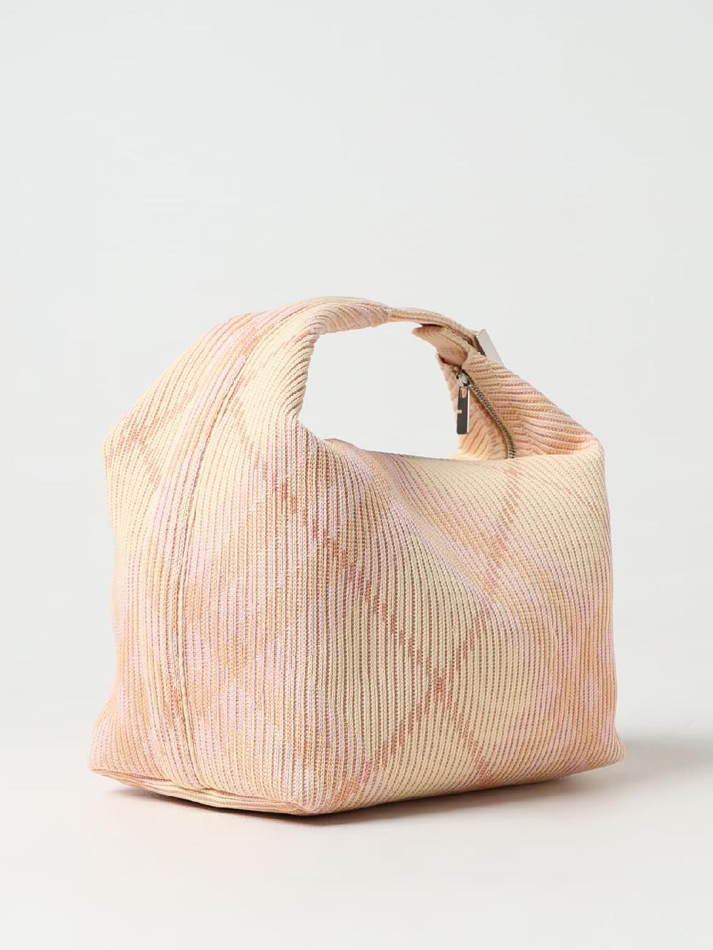 Giglio Borsa Peg Burberry In Nylon Con Check Jacquard