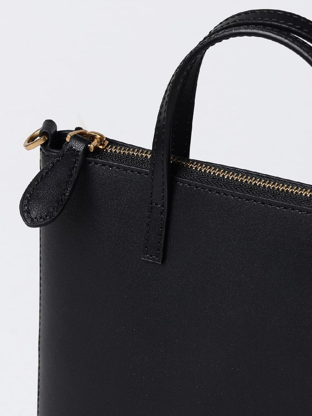 Giglio Borsa Pinko In Pelle Con Logo Impresso All Over
