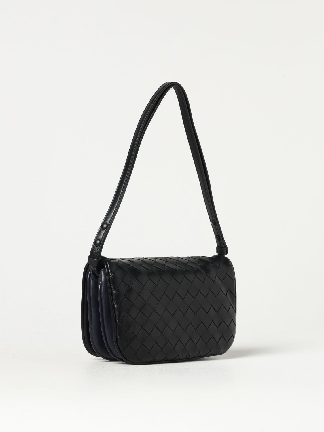 Giglio Borsa Puff Bottega Veneta In Nappa Intrecciata