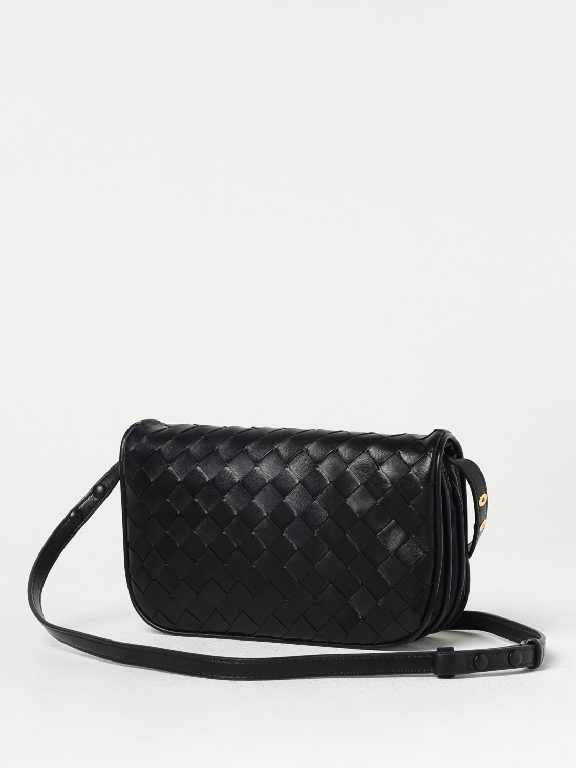 Giglio Borsa Puff Bottega Veneta In Nappa Intrecciata