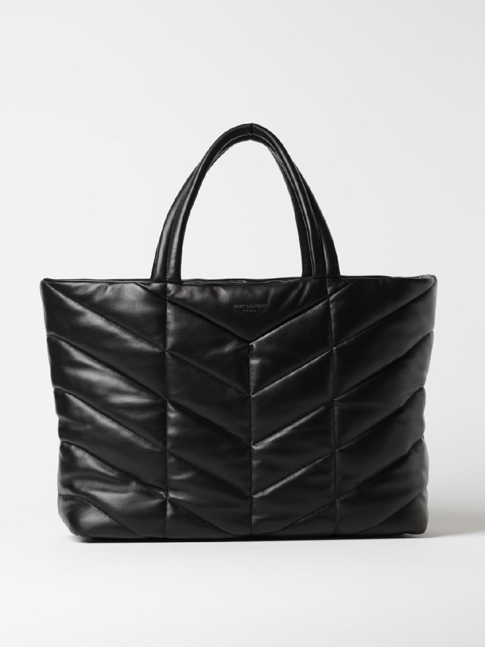 Giglio Borsa Puffer Saint Laurent in nappa trapuntata