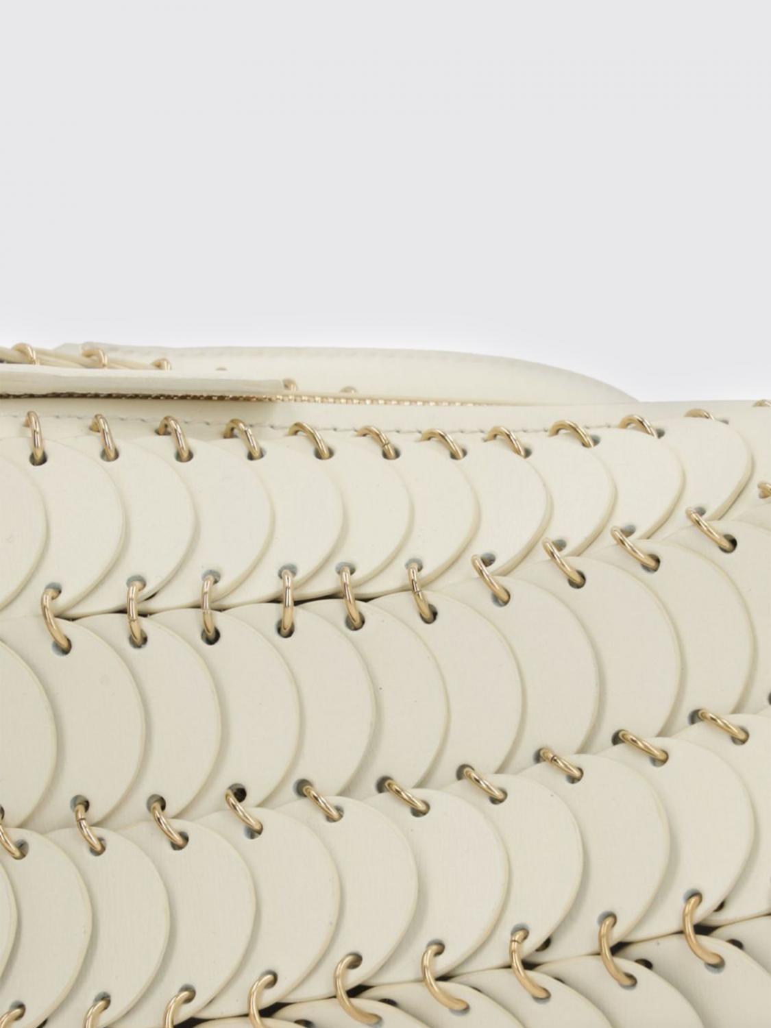 Giglio Borsa Rabanne In Maglia Metallica Con Lavorazione Ricamata