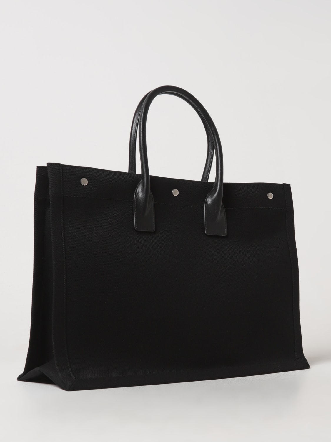 Giglio Borsa Rive Gauche Saint Laurent In Canvas Di Cotone