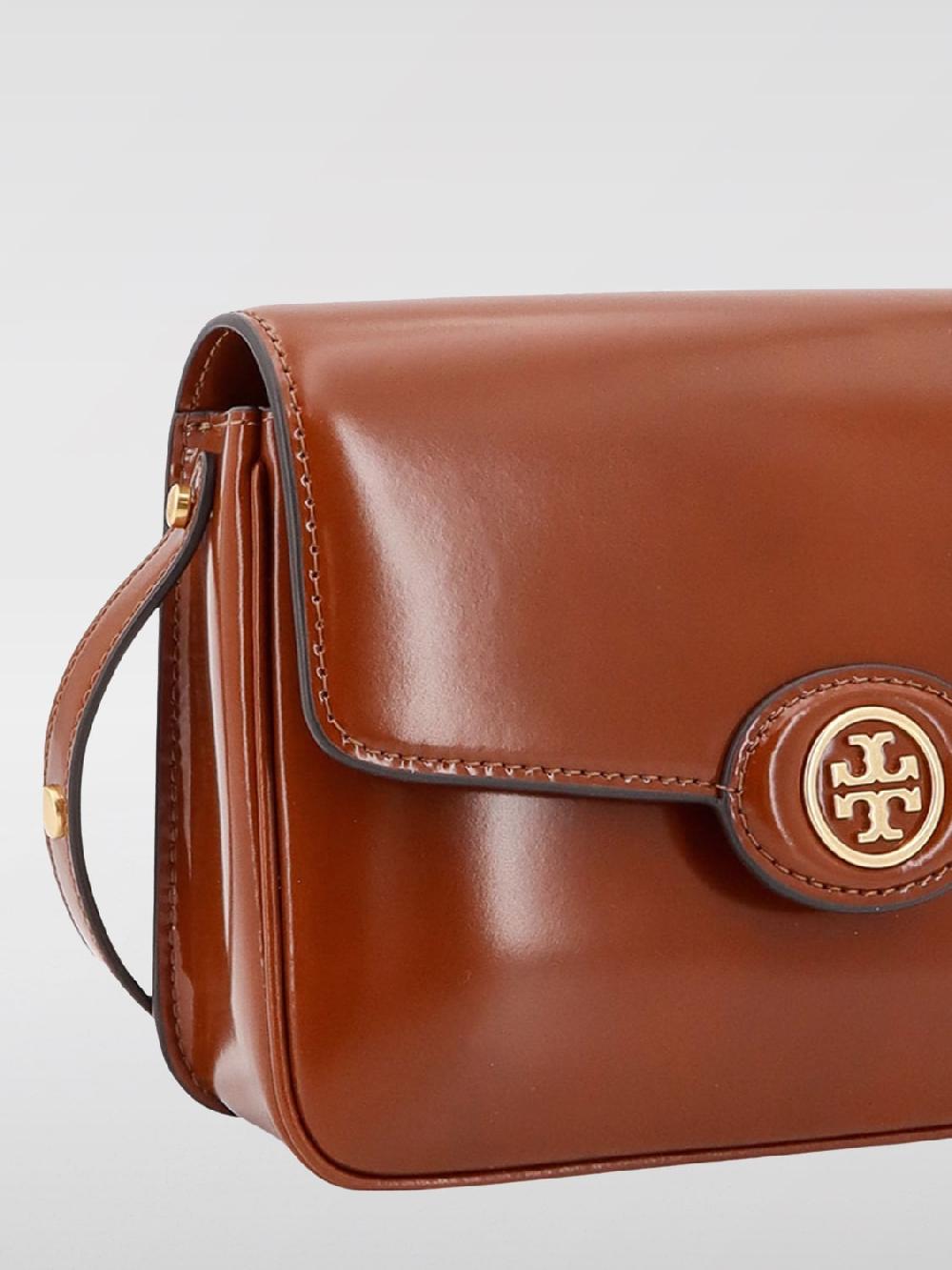 Giglio Borsa Robinson Tory Burch In Pelle Spazzolata