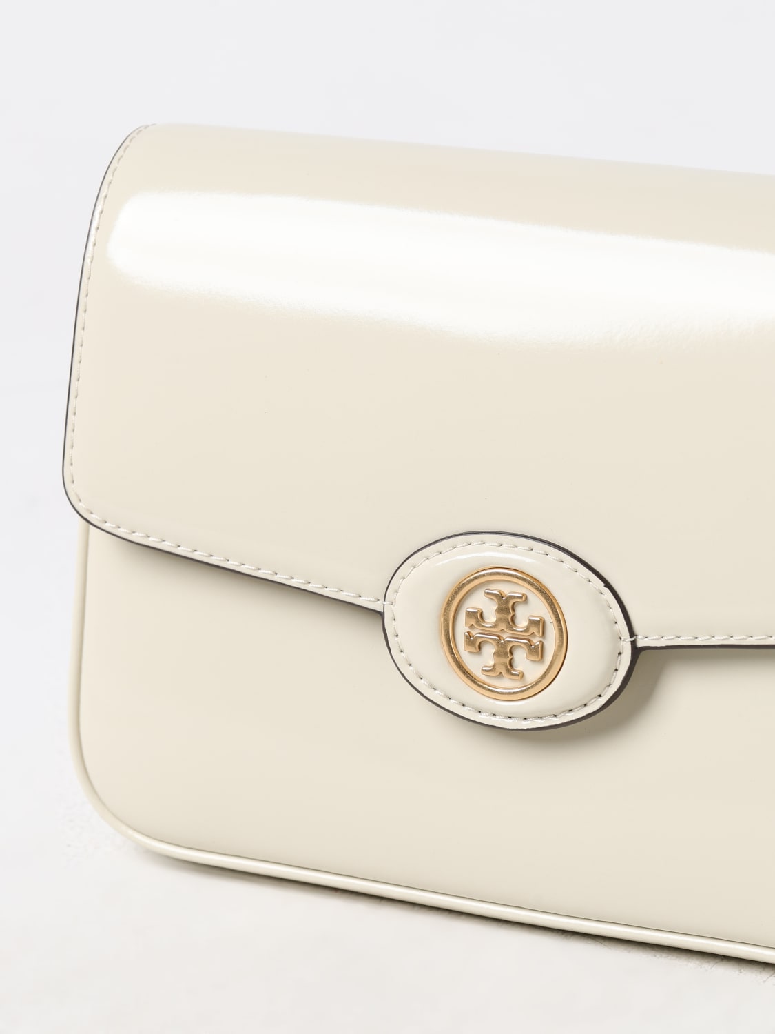 Giglio Borsa Robinson Tory Burch In Pelle Spazzolata
