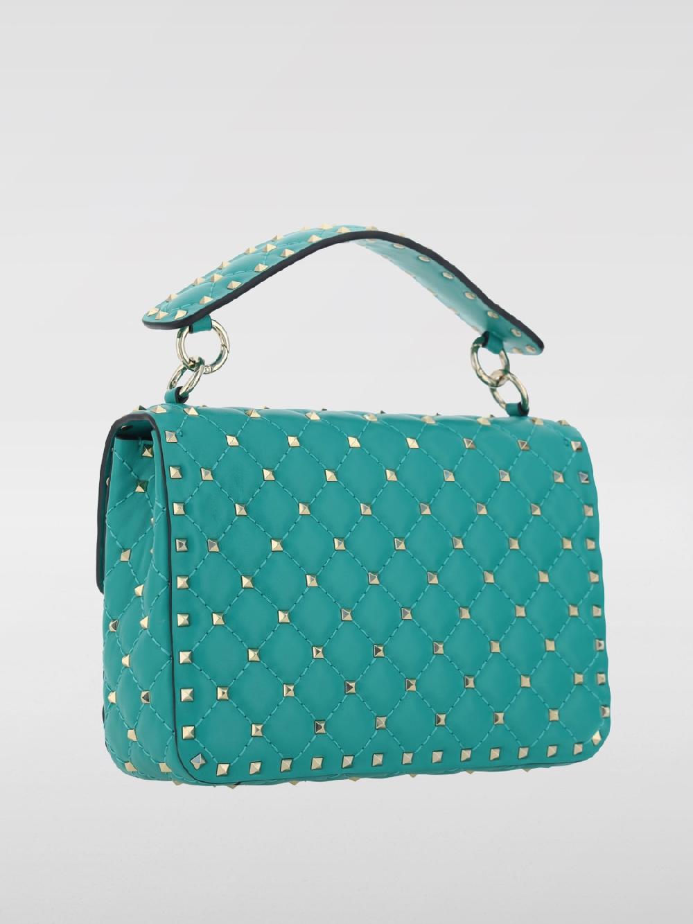 Giglio Borsa Rockstud Spike Valentino Garavani In Nappa Matelassè
