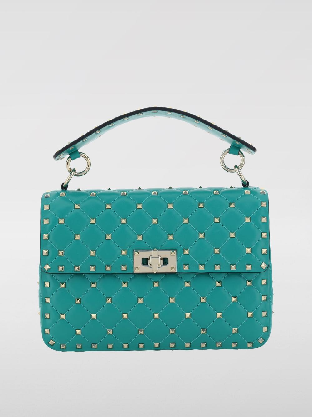 Giglio Borsa Rockstud Spike Valentino Garavani in nappa matelassè