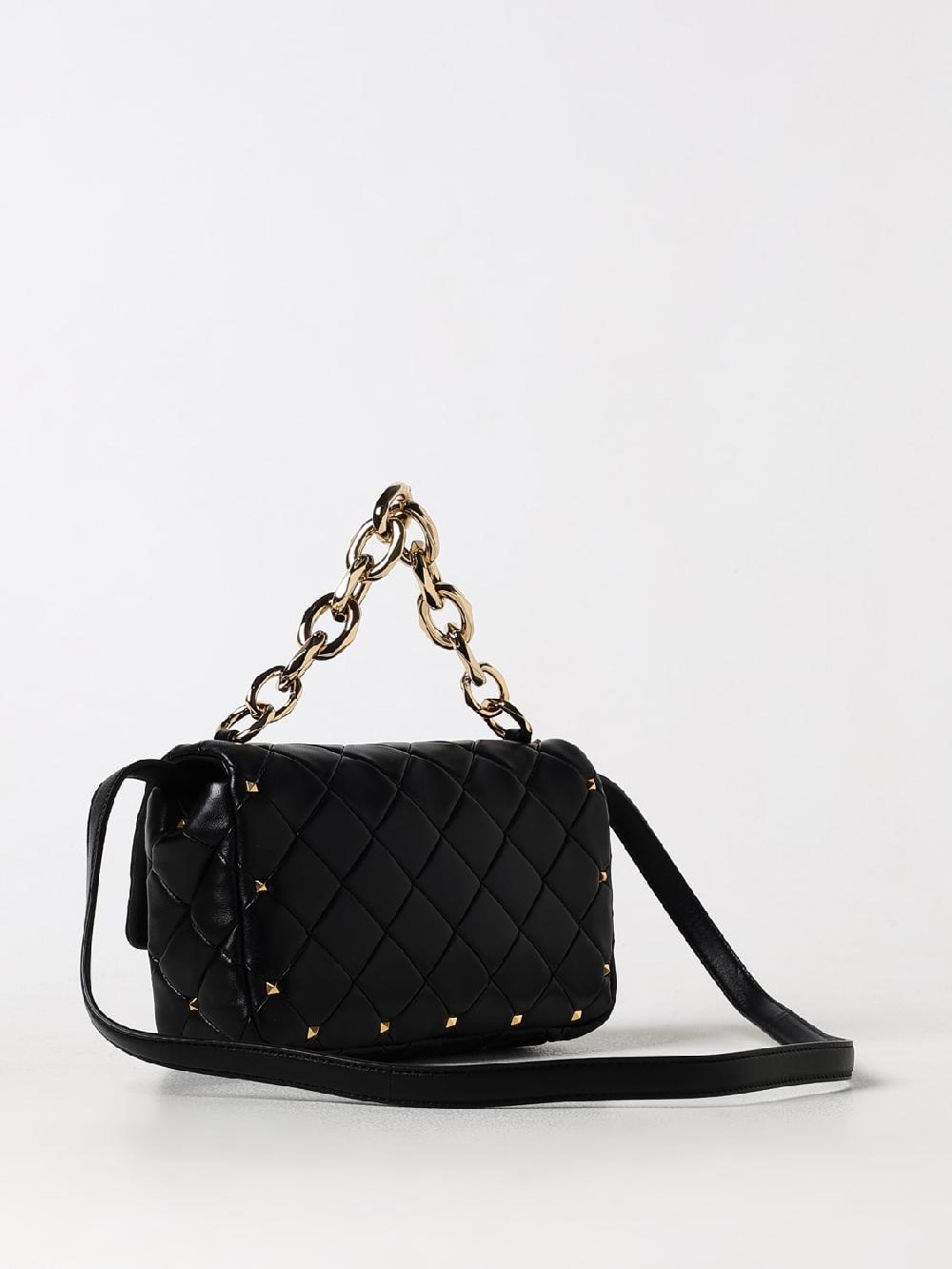 Giglio Borsa Rockstud Valentino Garavani In Nappa Matelassè
