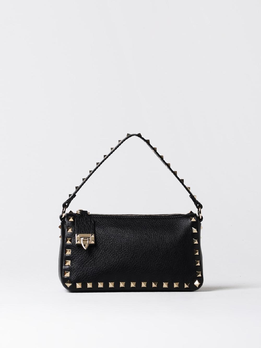 Giglio Borsa Rockstud Valentino Garavani in pelle a grana