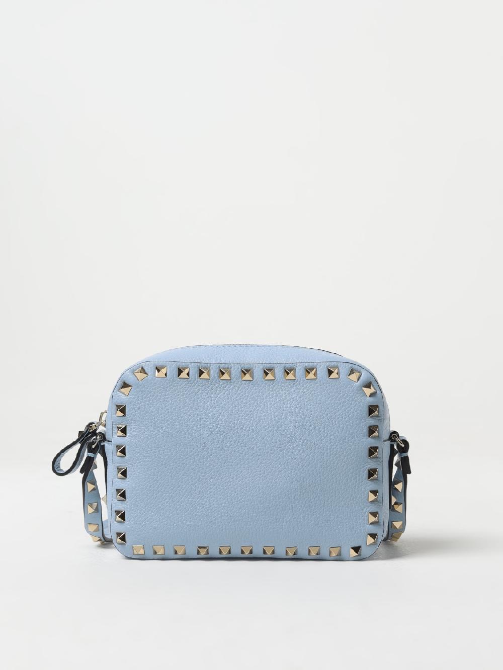 Giglio Borsa Rockstud Valentino Garavani in pelle a grana