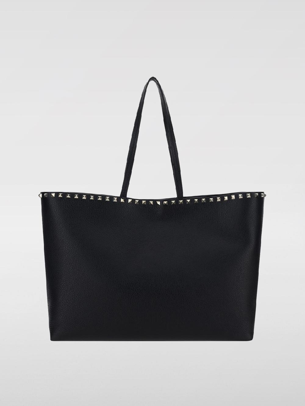Giglio Borsa Rockstud Valentino Garavani in pelle a grana