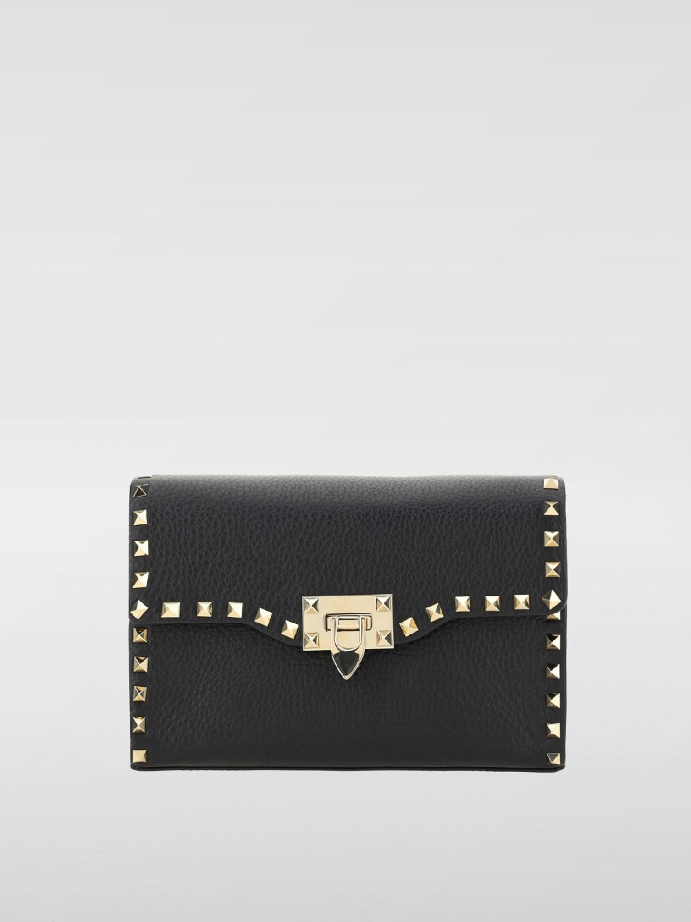 Giglio Borsa Rockstud Valentino Garavani in pelle a grana