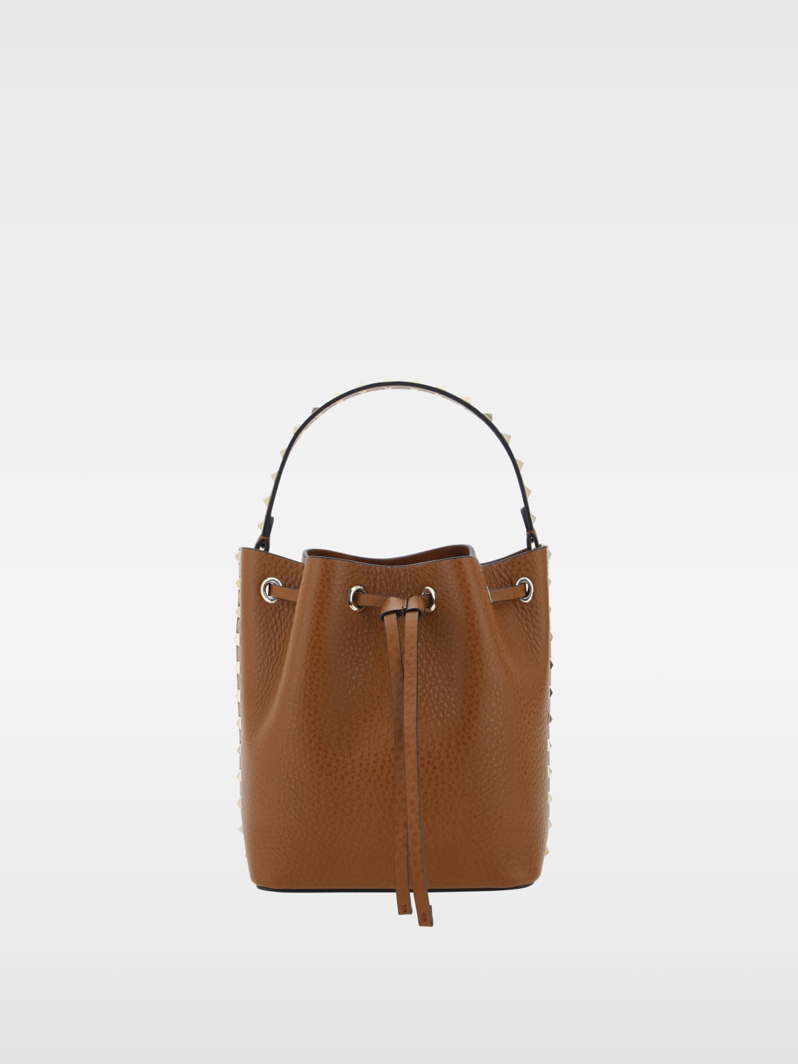 Giglio Borsa Rockstud Valentino Garavani in pelle a grana
