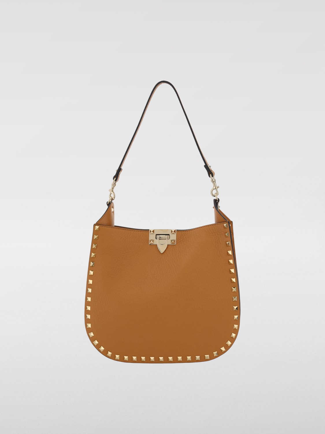 Giglio Borsa Rockstud Valentino Garavani in pelle a grana