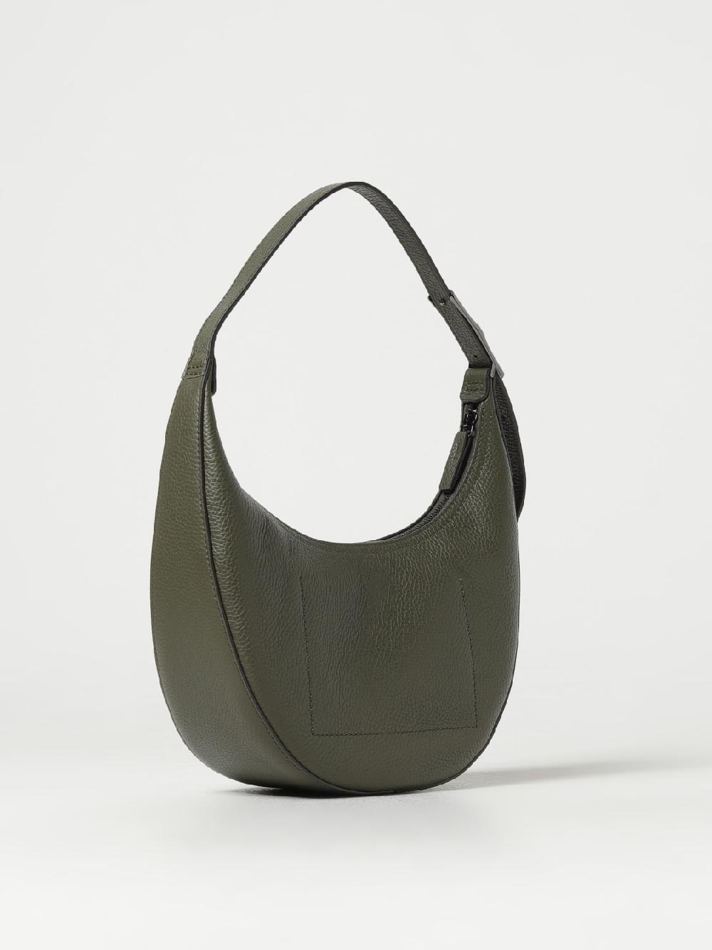 Giglio Borsa Roseau Essential Longchamp In Pelle A Grana