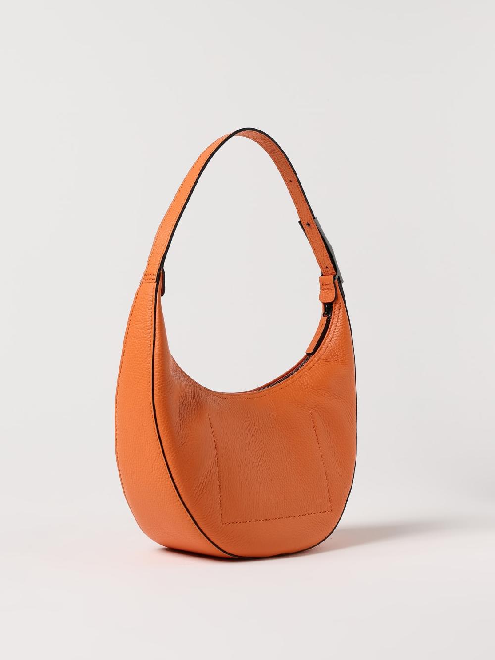 Giglio Borsa Roseau Essential Longchamp In Pelle A Grana