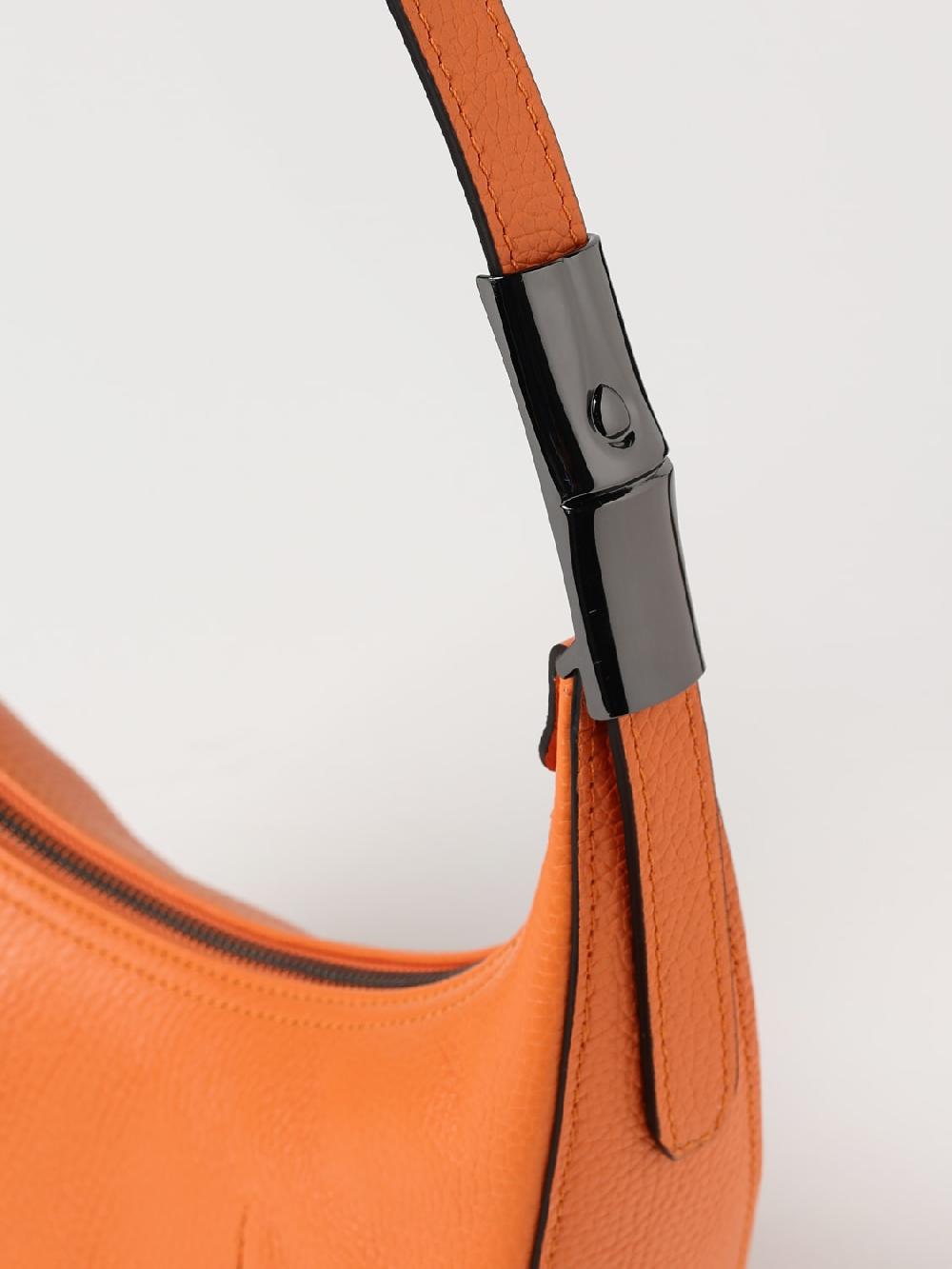 Giglio Borsa Roseau Essential Longchamp In Pelle A Grana