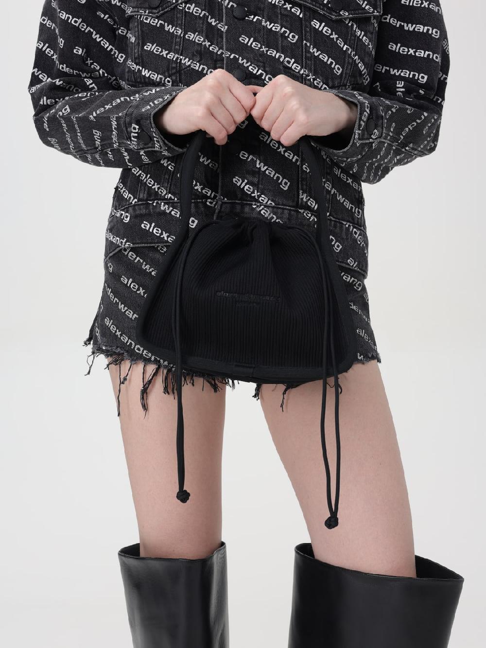 Giglio Borsa Ryan Alexander Wang In Tessuto Stretch A Costine