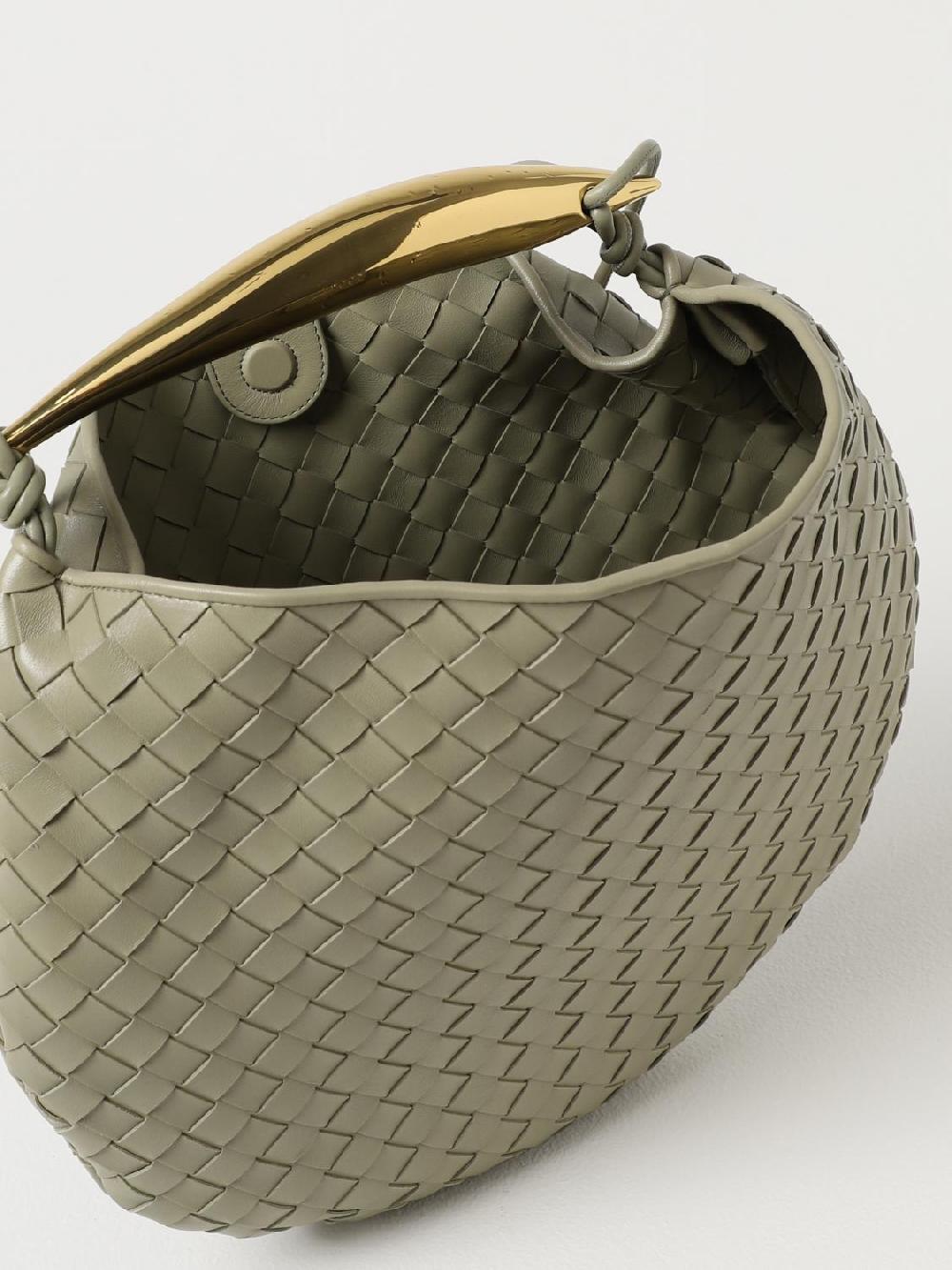 Giglio Borsa Sardine Bottega Veneta In Pelle Intrecciata