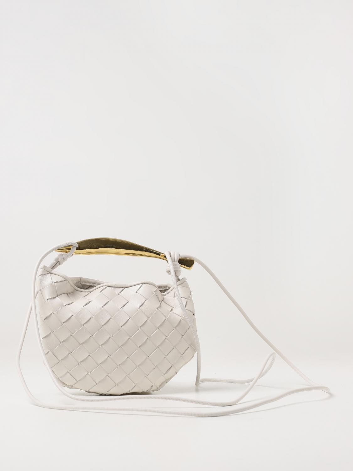 Giglio Borsa Sardine Mini Bottega Veneta In Pelle Intrecciata