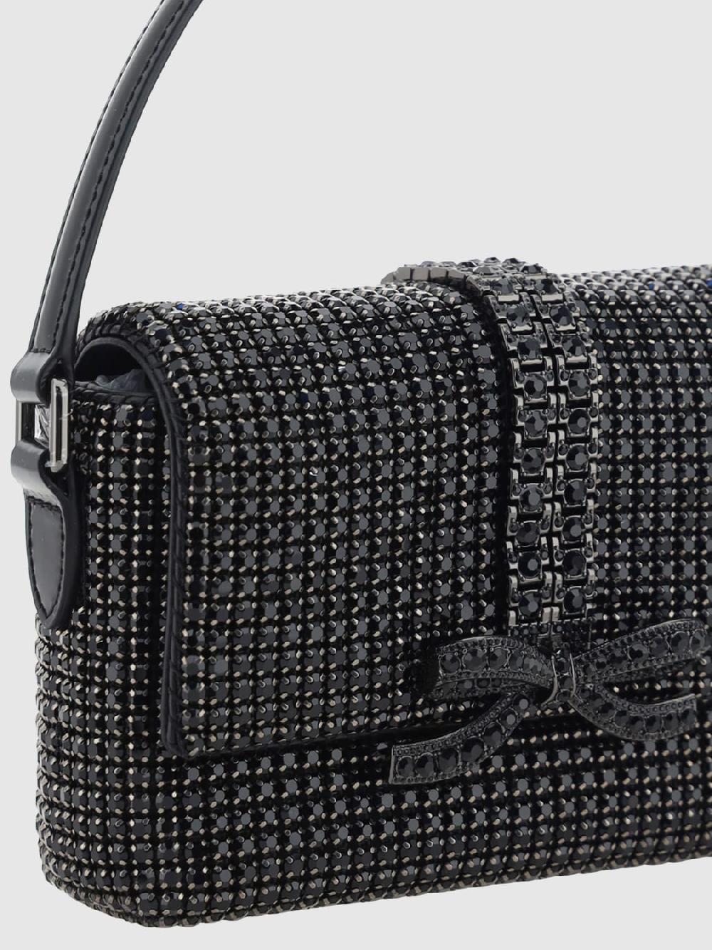 Giglio Borsa Self-Portrait In Pelle Con Strass All Over