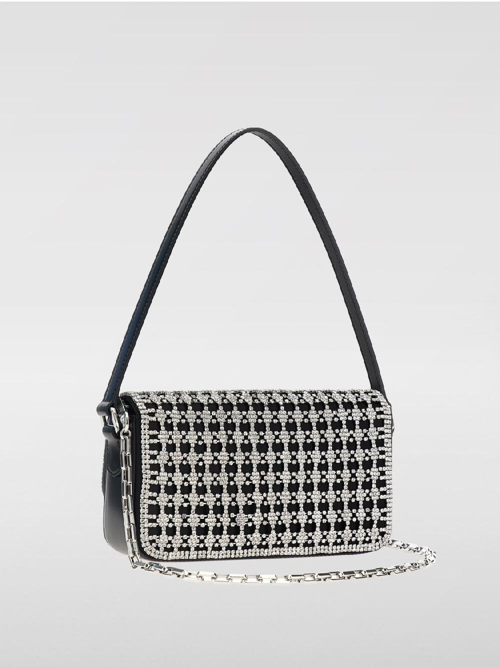 Giglio Borsa Self-Portrait In Pelle Con Strass All Over