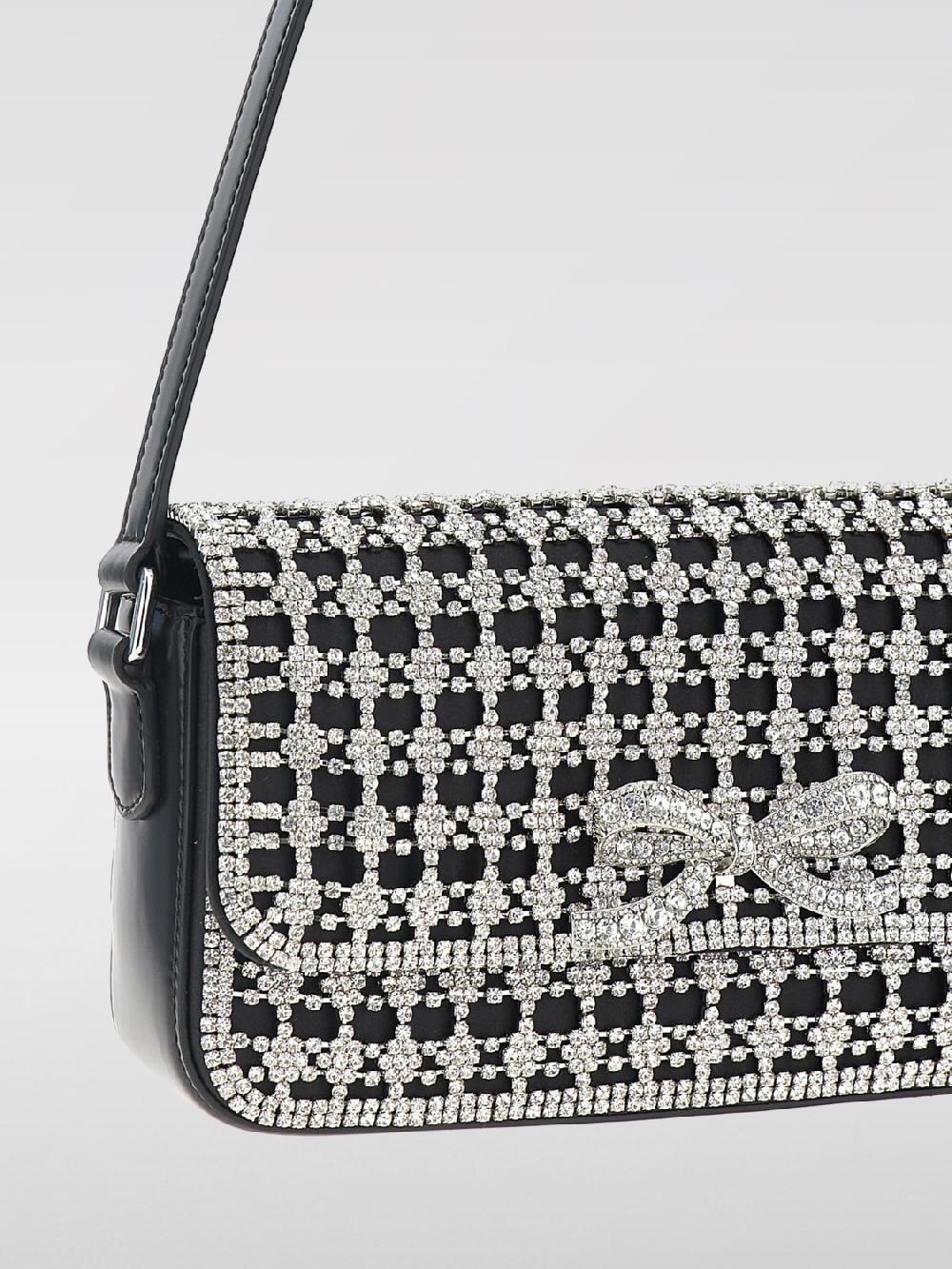 Giglio Borsa Self-Portrait In Pelle Con Strass All Over