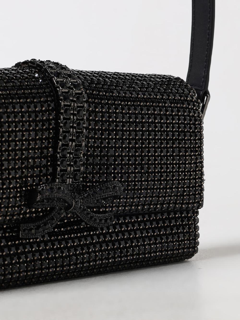 Giglio Borsa Self-Portrait In Pelle Con Strass All Over
