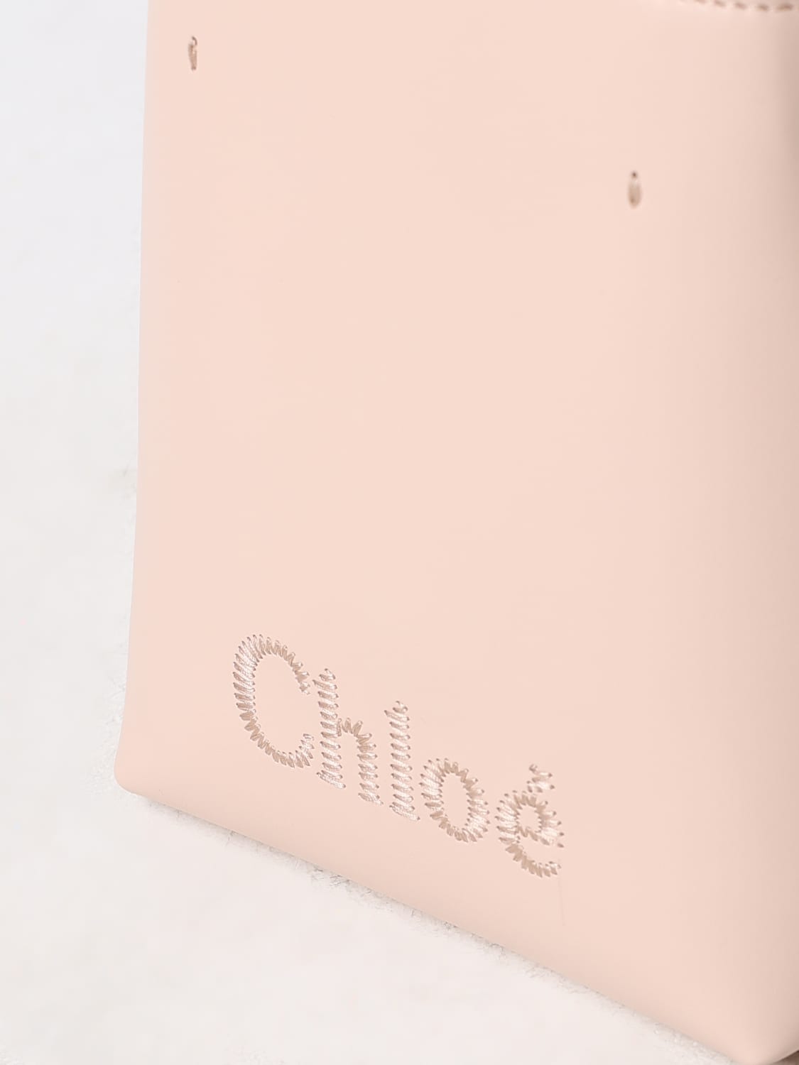 Giglio Borsa Sense Chloè In Pelle Con Logo Ricamato