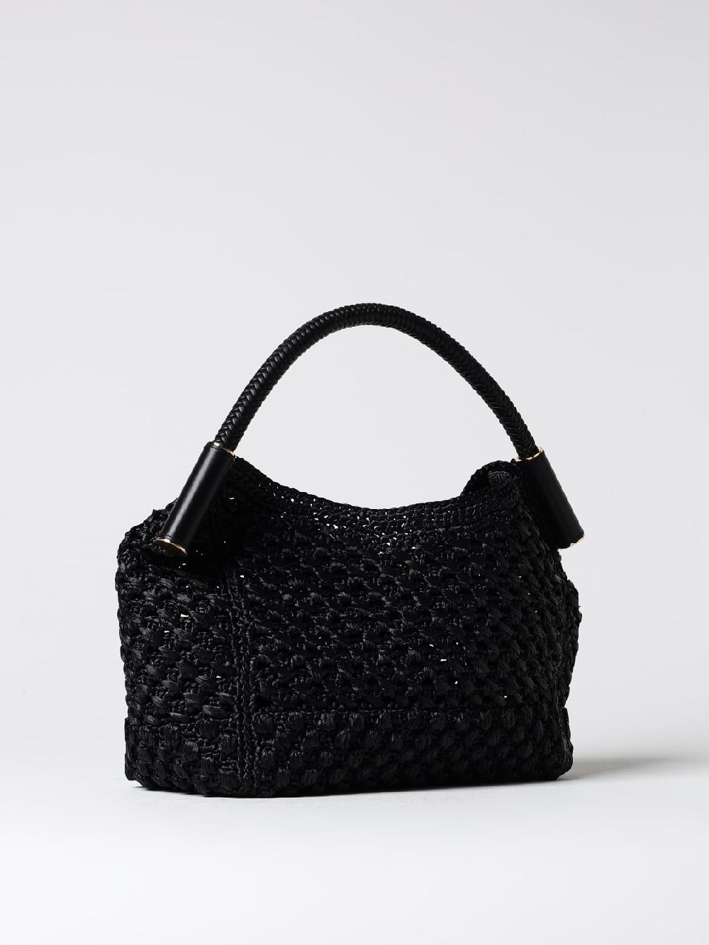 Giglio Borsa Sicily Dolce & Gabbana In Rafia Intrecciata