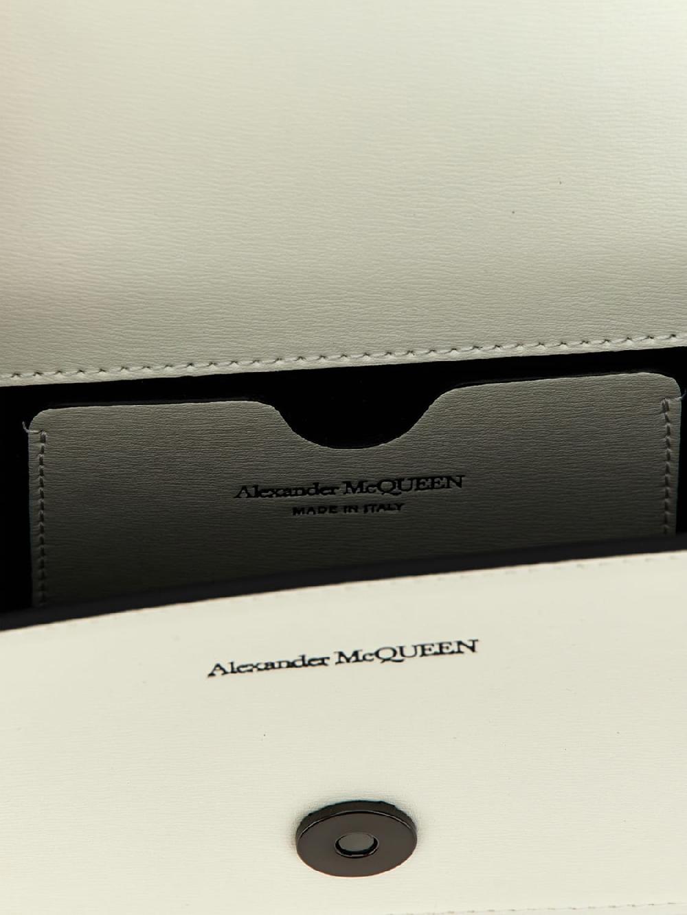 Giglio Borsa Skull Alexander McQueen In Pelle A Grana