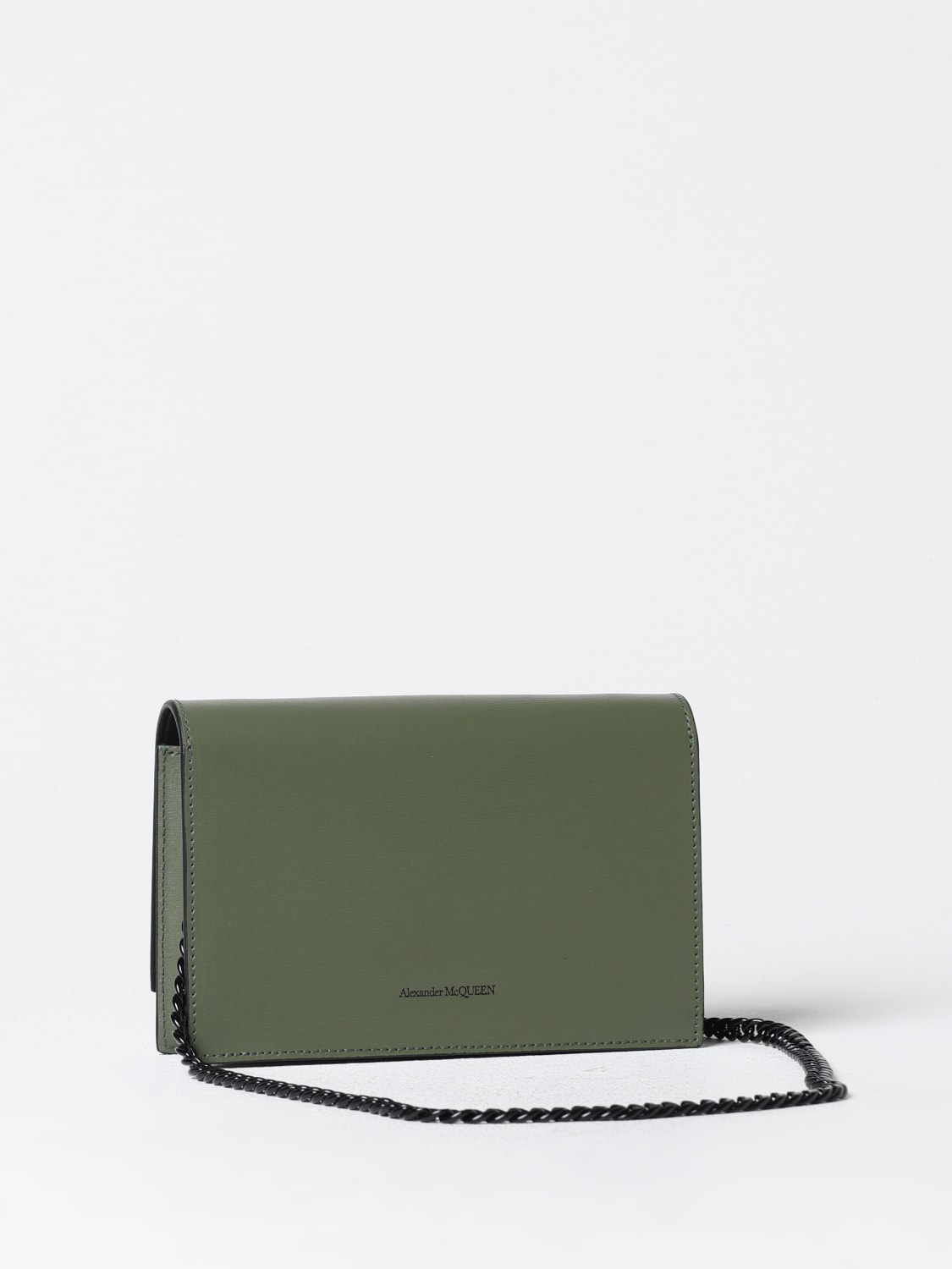 Giglio Borsa Skull Alexander McQueen In Pelle A Grana