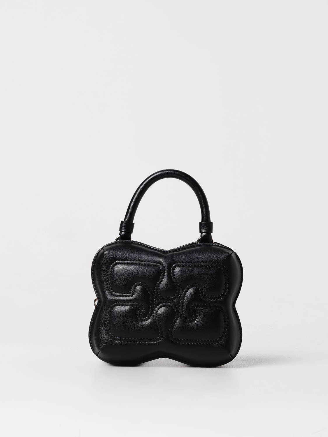 Giglio Borsa small Butterfly Ganni in pelle riciclata