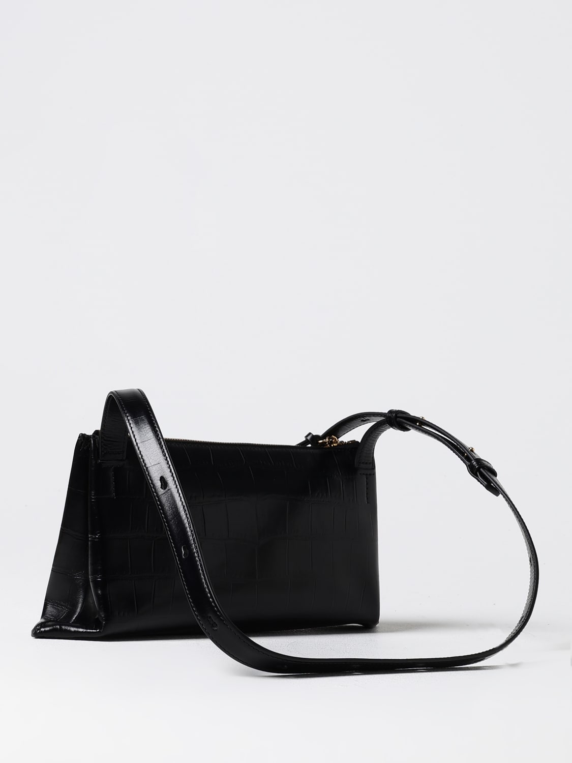 Giglio Borsa Small Empire Jil Sander In Pelle Stampa Cocco