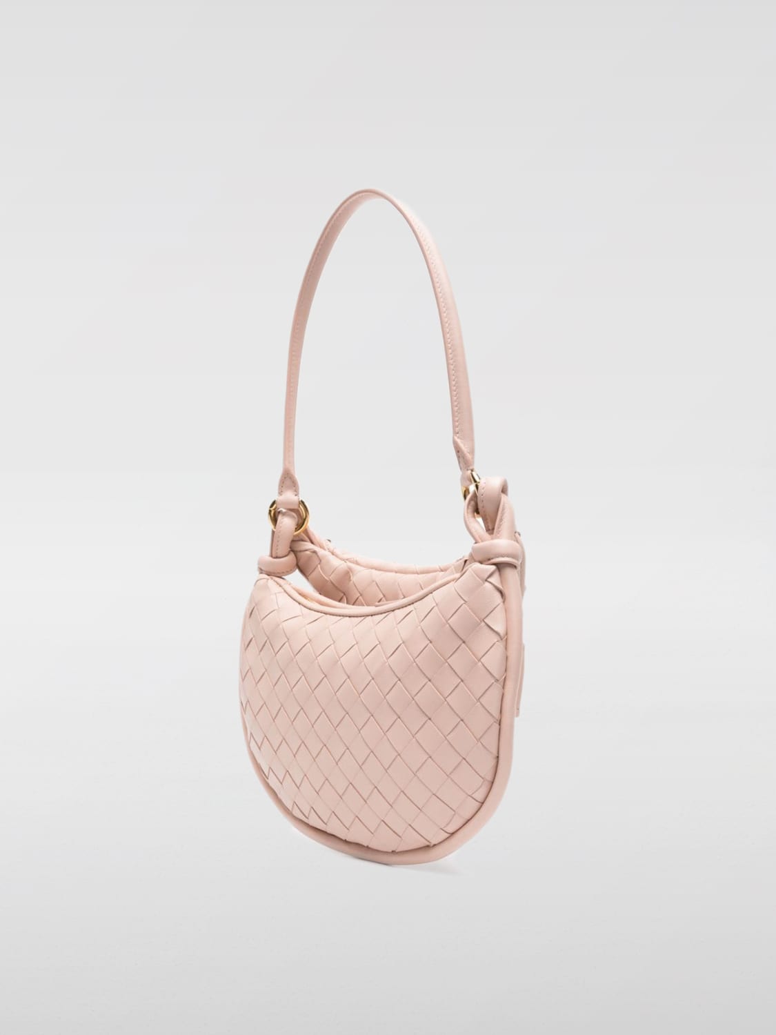 Giglio Borsa Small Gemelli Bottega Veneta In Nappa Intrecciata