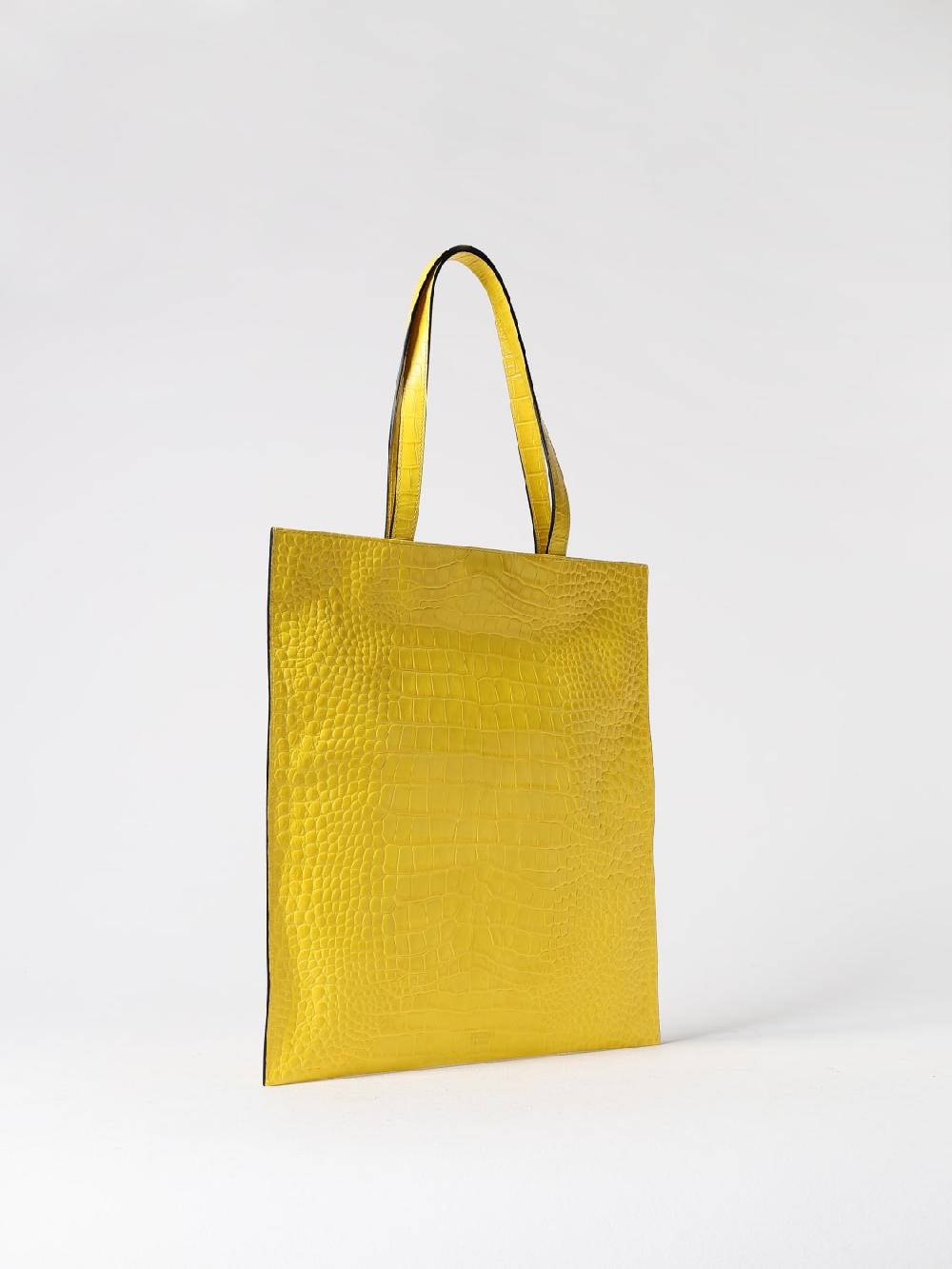 Giglio Borsa Smiley-Face Moschino Couture In Pelle Stampa Cocco