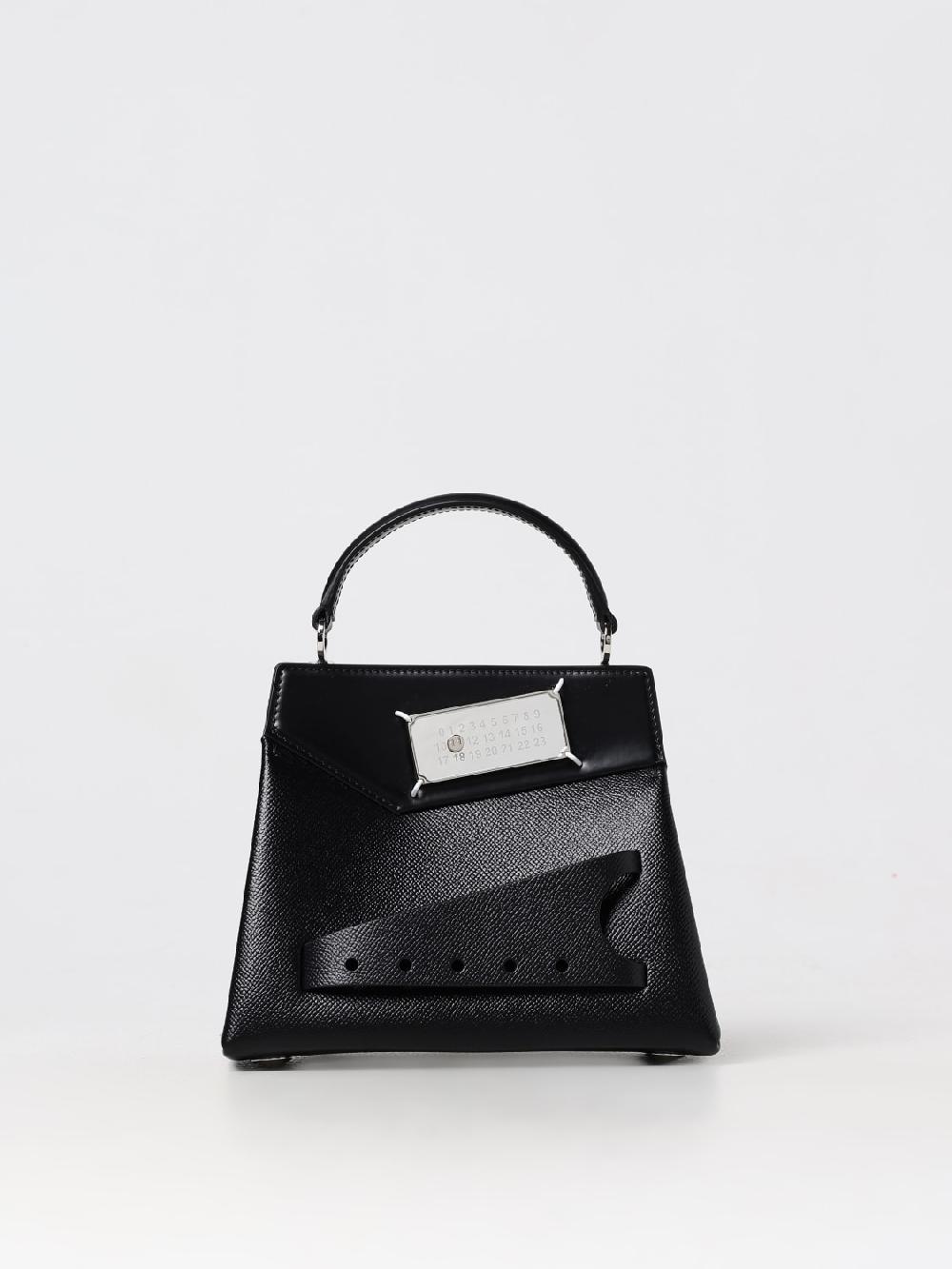 Giglio Borsa Snatched Maison Margiela in pelle a grana