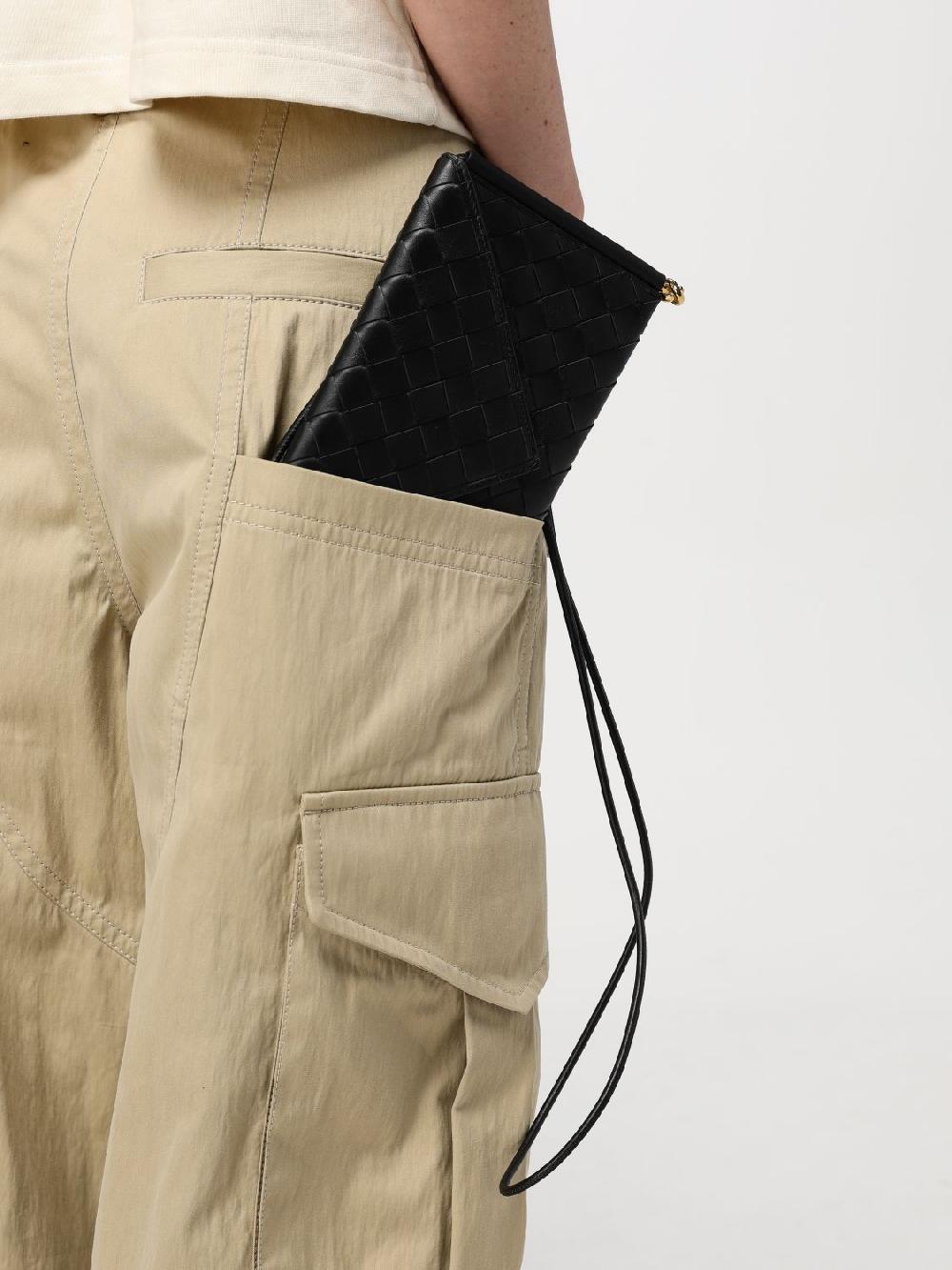 Giglio Borsa Solstice Bottega Veneta In Nappa Intrecciata