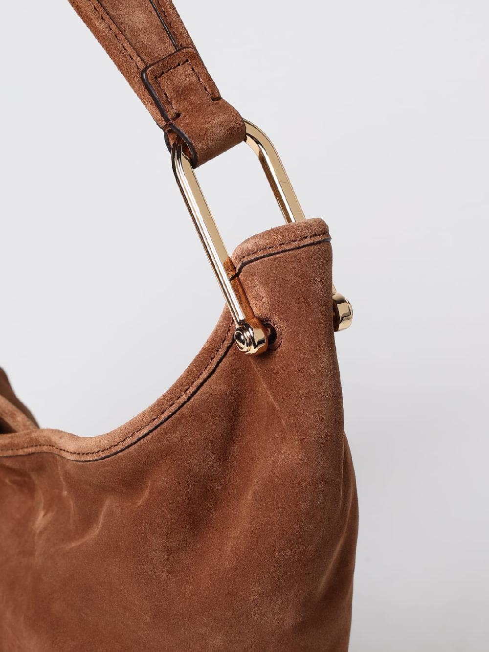 Giglio Borsa Sonny Michael Kors In Pelle Scamosciata