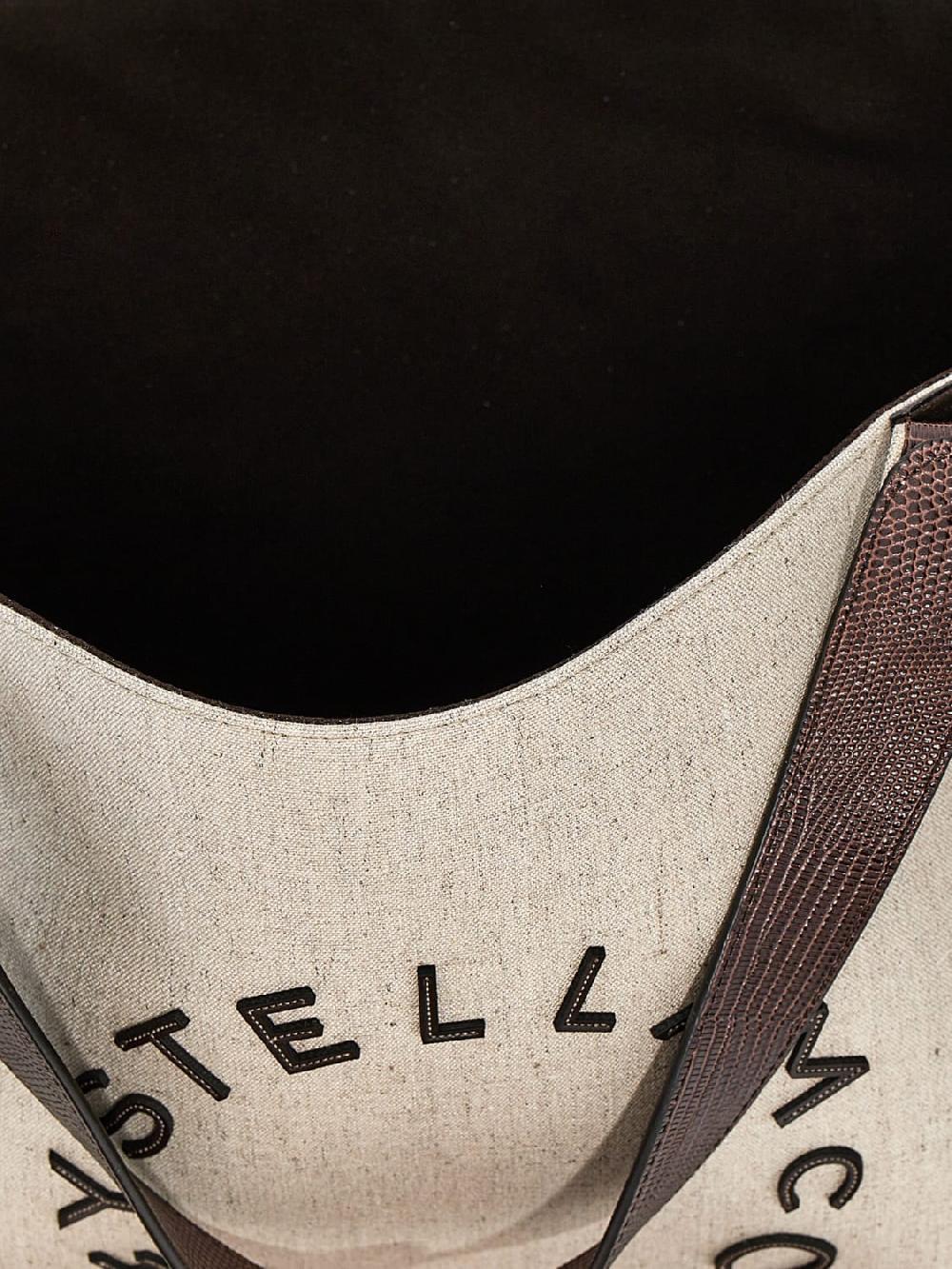 Giglio Borsa Stella McCartney In Canvas E Pelle Sintetica