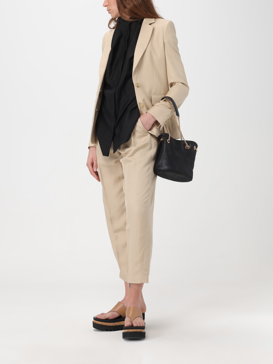 Giglio Borsa Stella McCartney In Pelle Sintetica Cracklè
