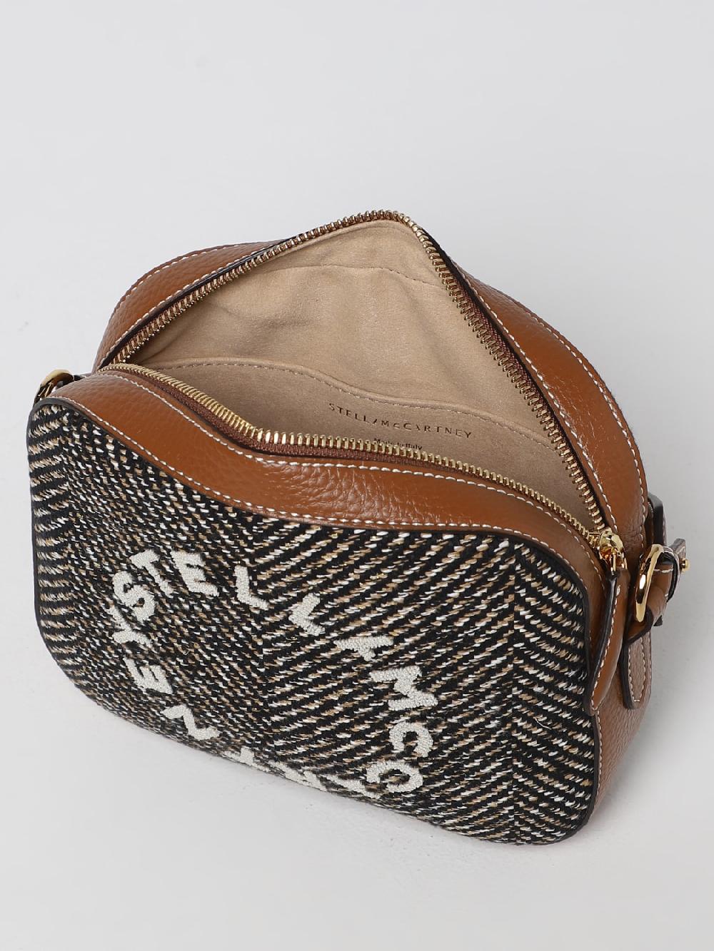 Giglio Borsa Stella McCartney In Tweed E Pelle Sintetica