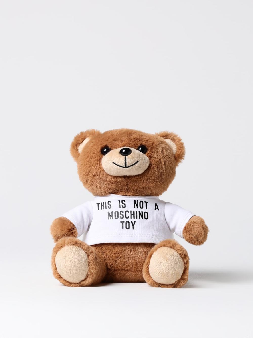 Giglio Borsa Teddy Moschino Couture in pelliccia sintetica