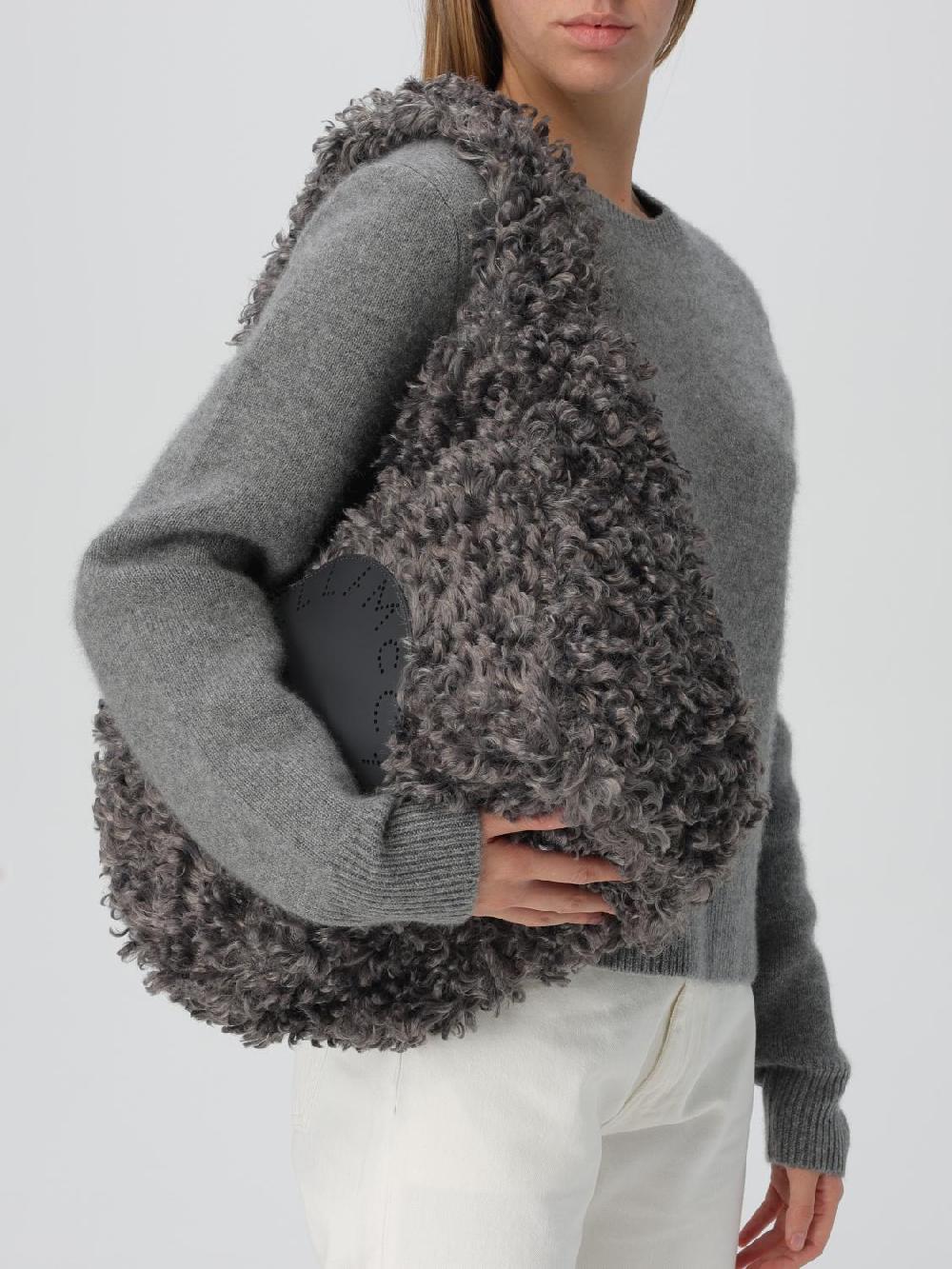 Giglio Borsa Teddy Stella McCartney In Pelliccia Sintetica