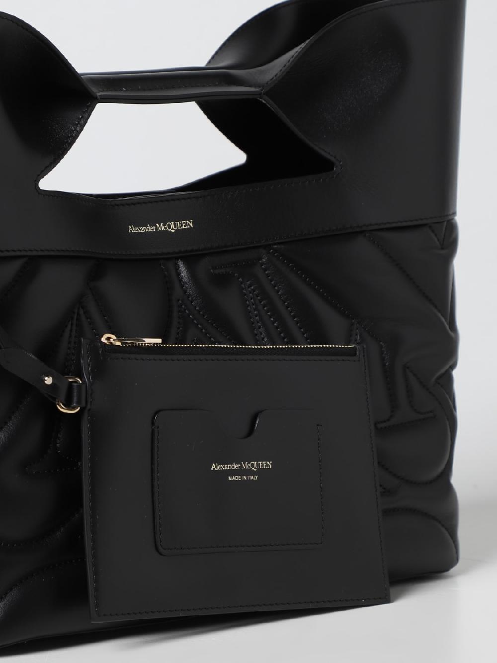 Giglio Borsa The Bow Alexander McQueen In Pelle Trapuntata