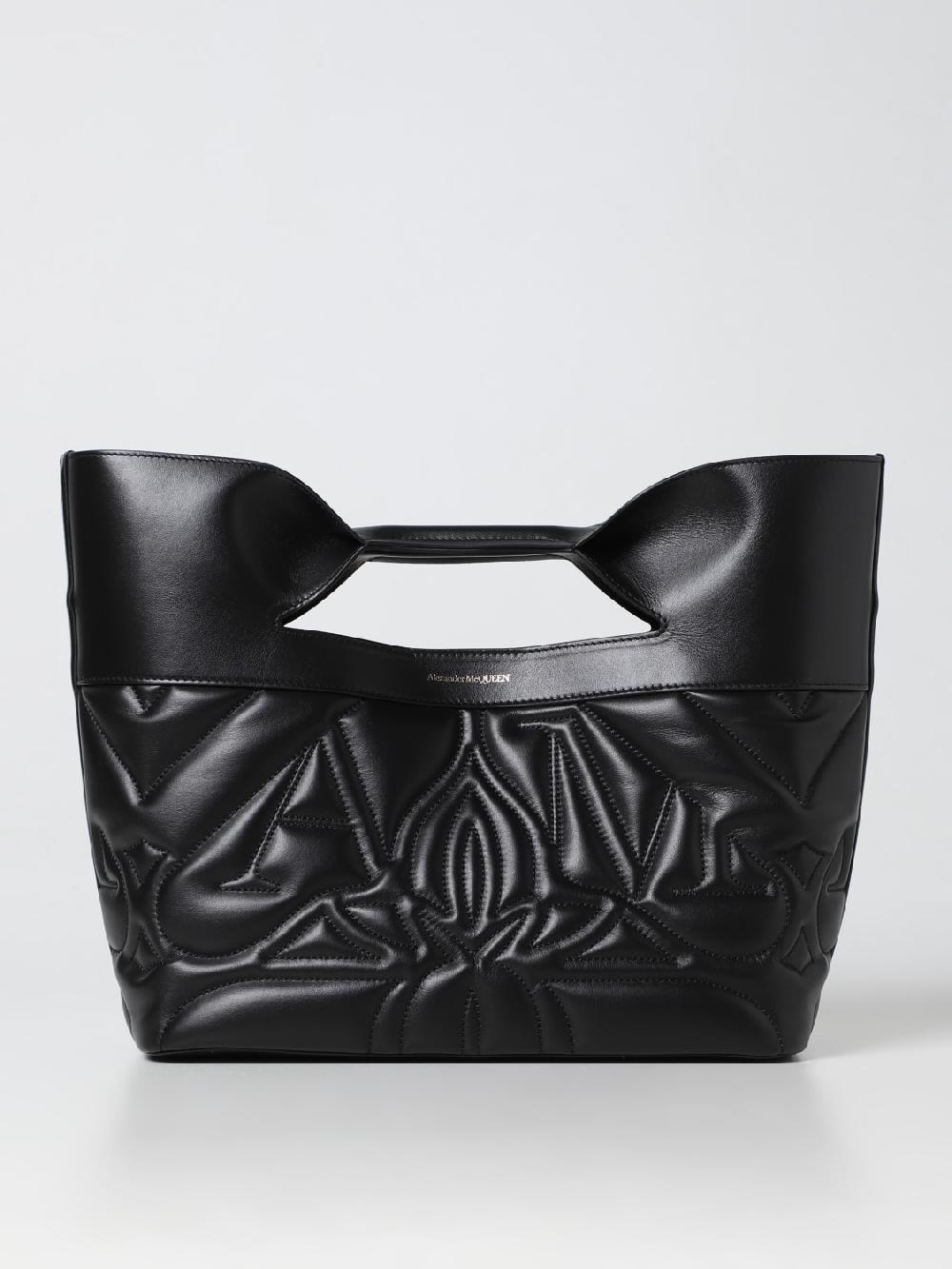 Giglio Borsa The Bow Alexander McQueen in pelle trapuntata